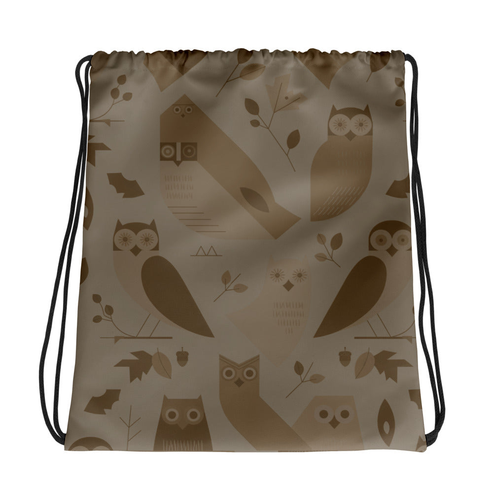 Owl-Themed Drawstring Bag – Stylish, Practical, and Perfect for Everyday Use