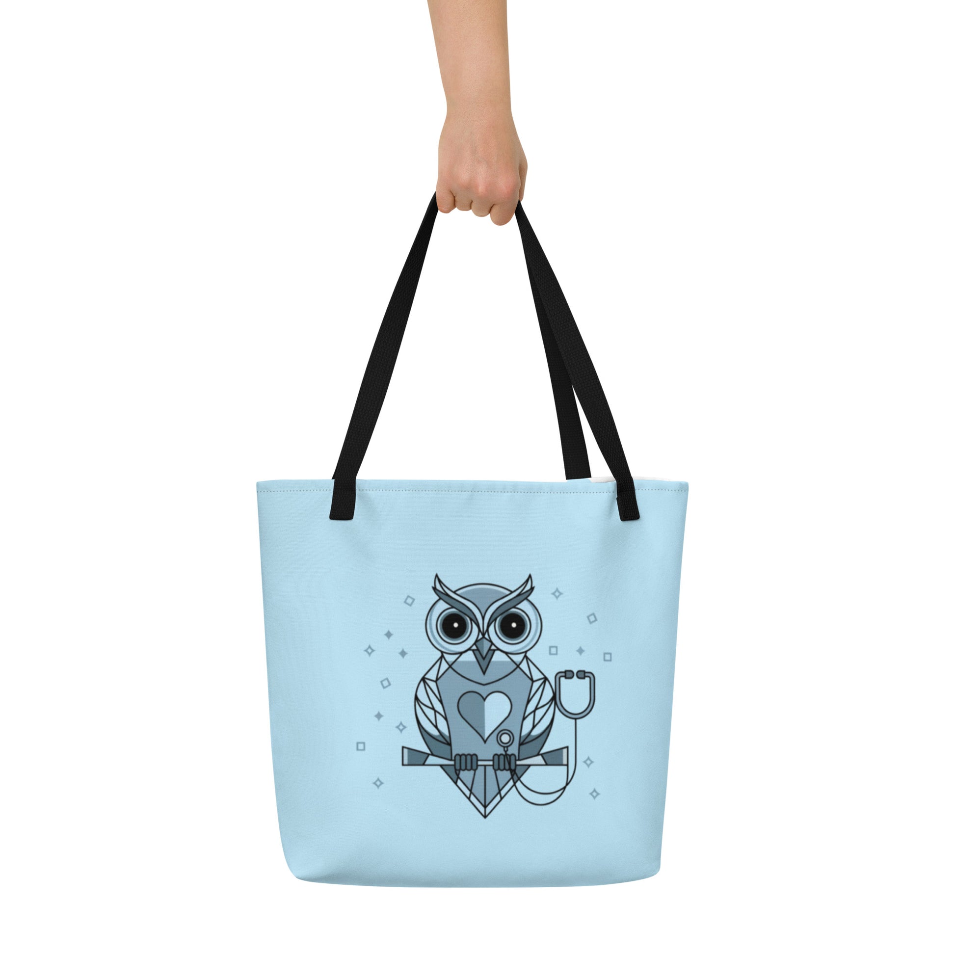 All-Over Owl Print Tote Bag – Stylish and Functional for Everyday Use