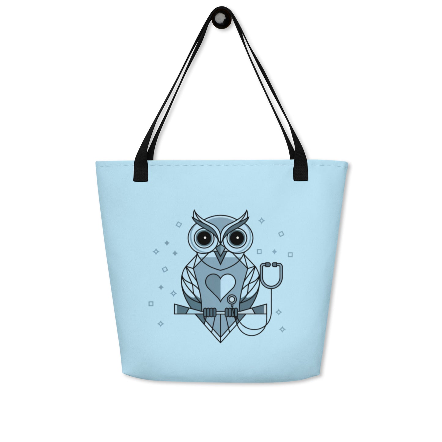 All-Over Owl Print Tote Bag – Stylish and Functional for Everyday Use