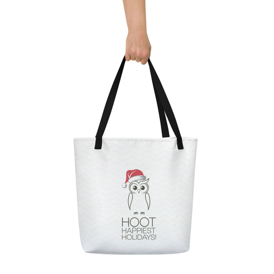 All-Over Owl Print Tote Bag – Stylish and Functional for Everyday Use