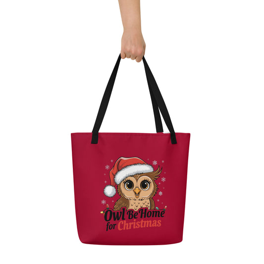 All-Over Owl Print Tote Bag – Stylish and Functional for Everyday Use