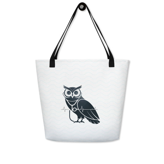 All-Over Owl Print Tote Bag – Stylish and Functional for Everyday Use