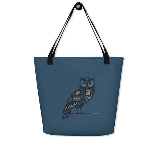 All-Over Owl Print Tote Bag – Stylish and Functional for Everyday Use