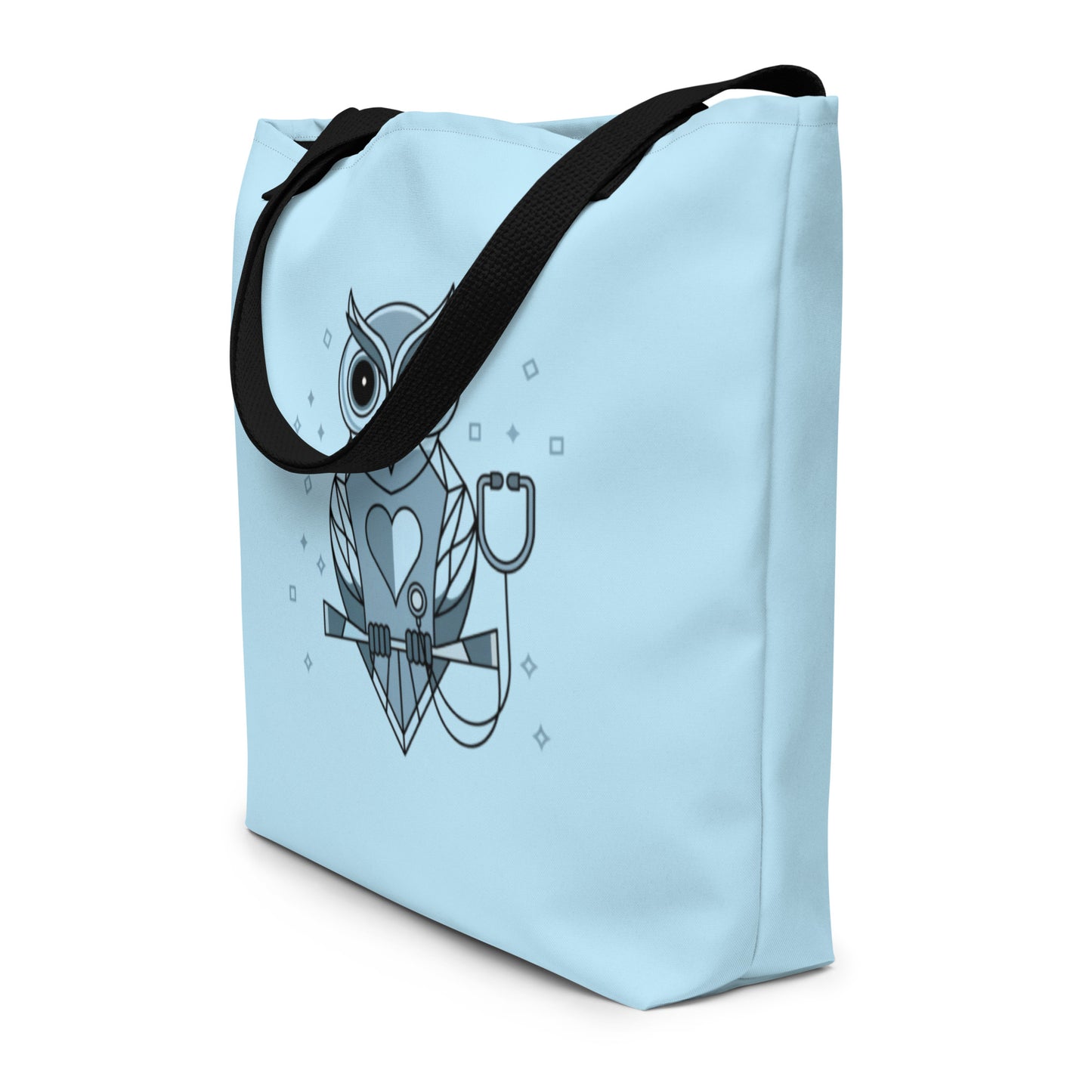 All-Over Owl Print Tote Bag – Stylish and Functional for Everyday Use