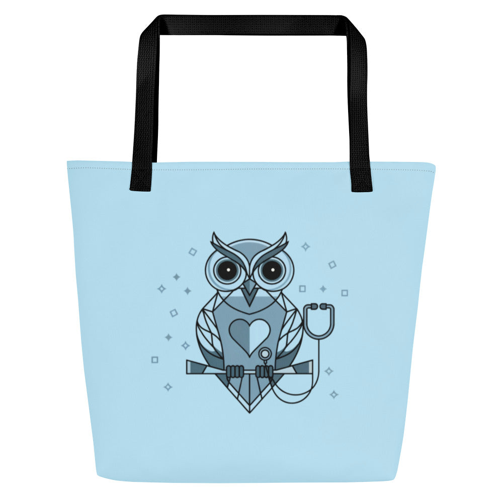 All-Over Owl Print Tote Bag – Stylish and Functional for Everyday Use