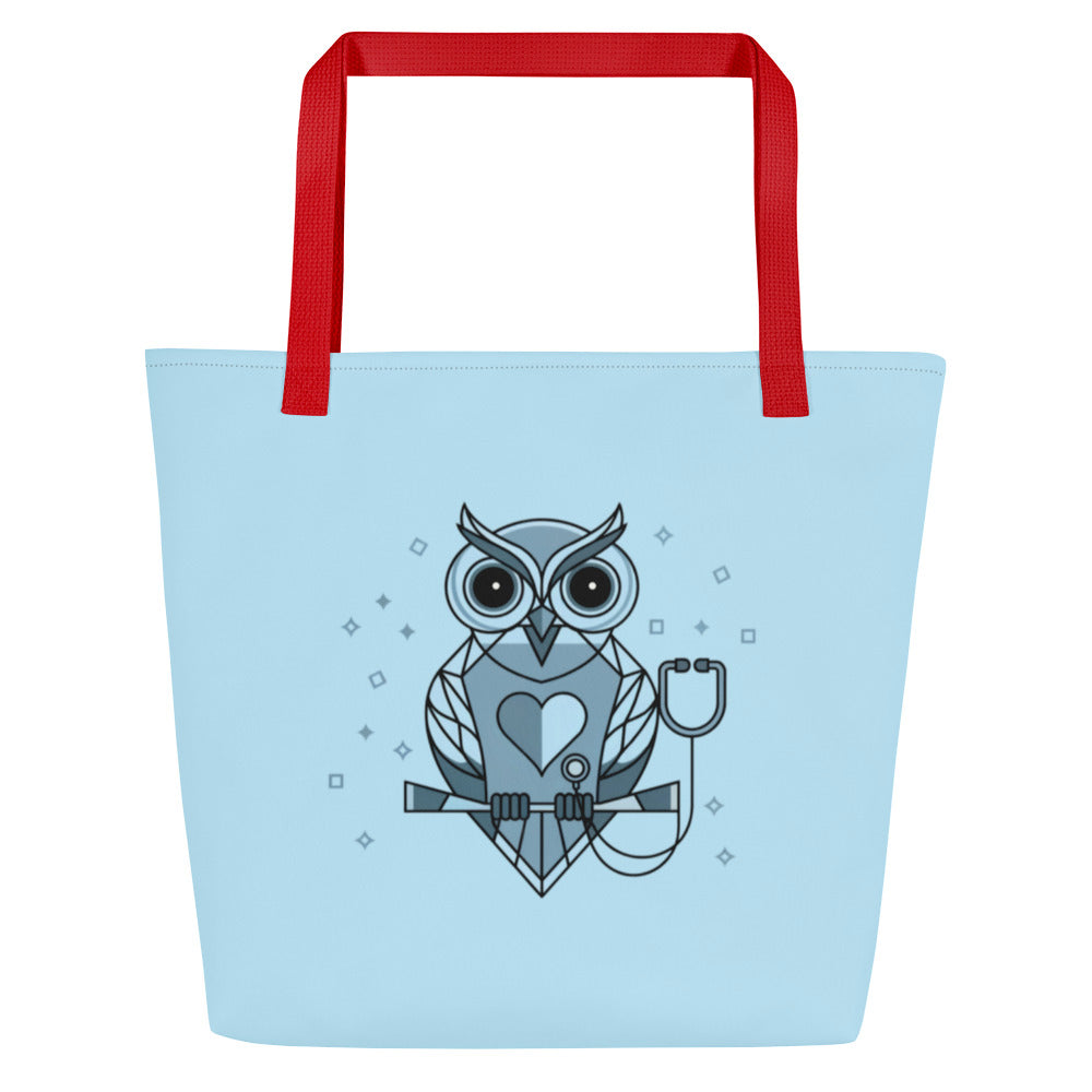 All-Over Owl Print Tote Bag – Stylish and Functional for Everyday Use