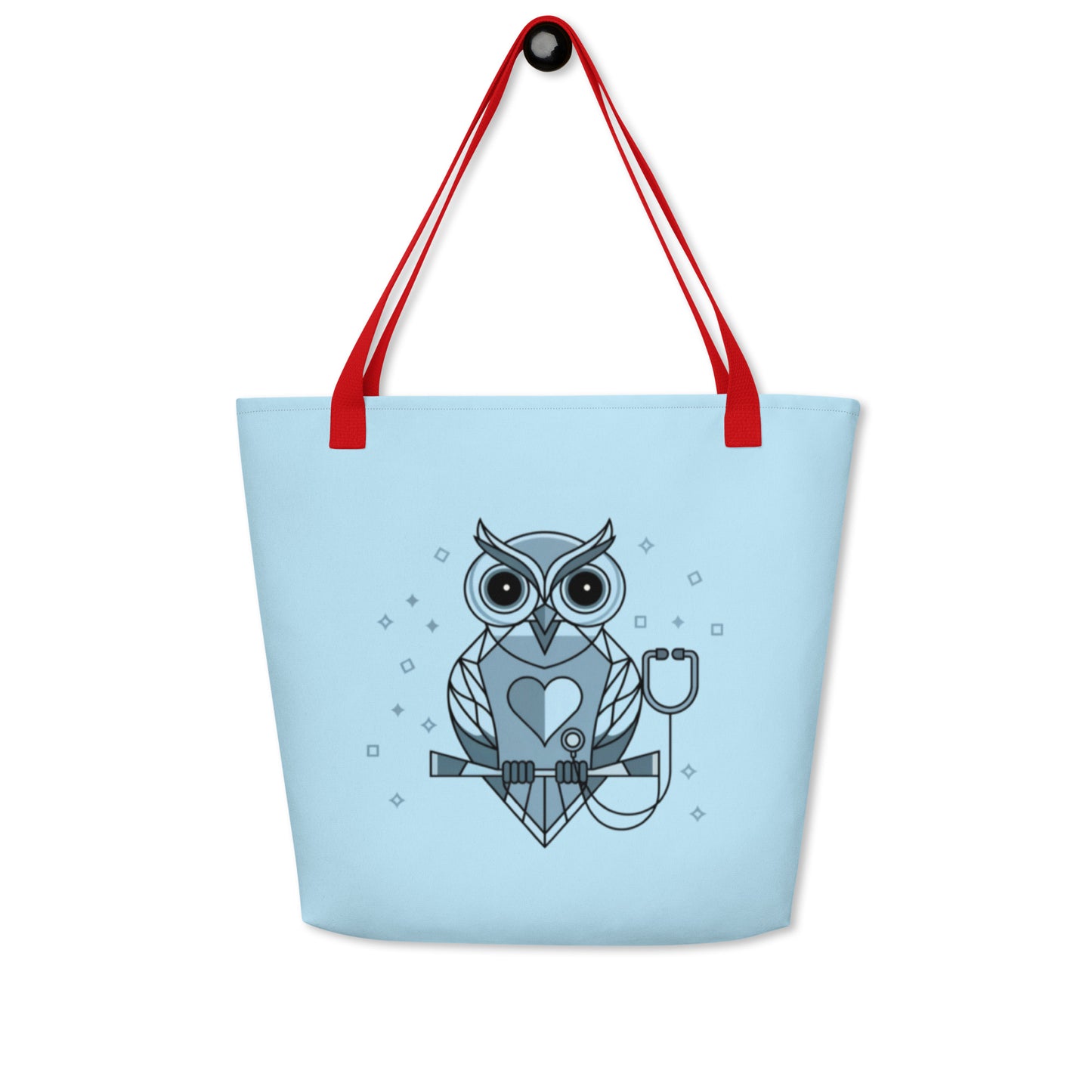 All-Over Owl Print Tote Bag – Stylish and Functional for Everyday Use