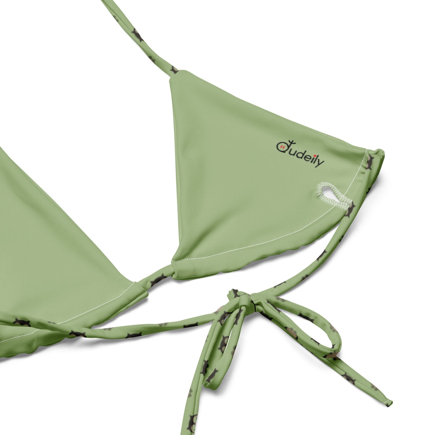 Owl-Themed All-Over Print Recycled String Bikini – Sustainable Fashion Dudeily
