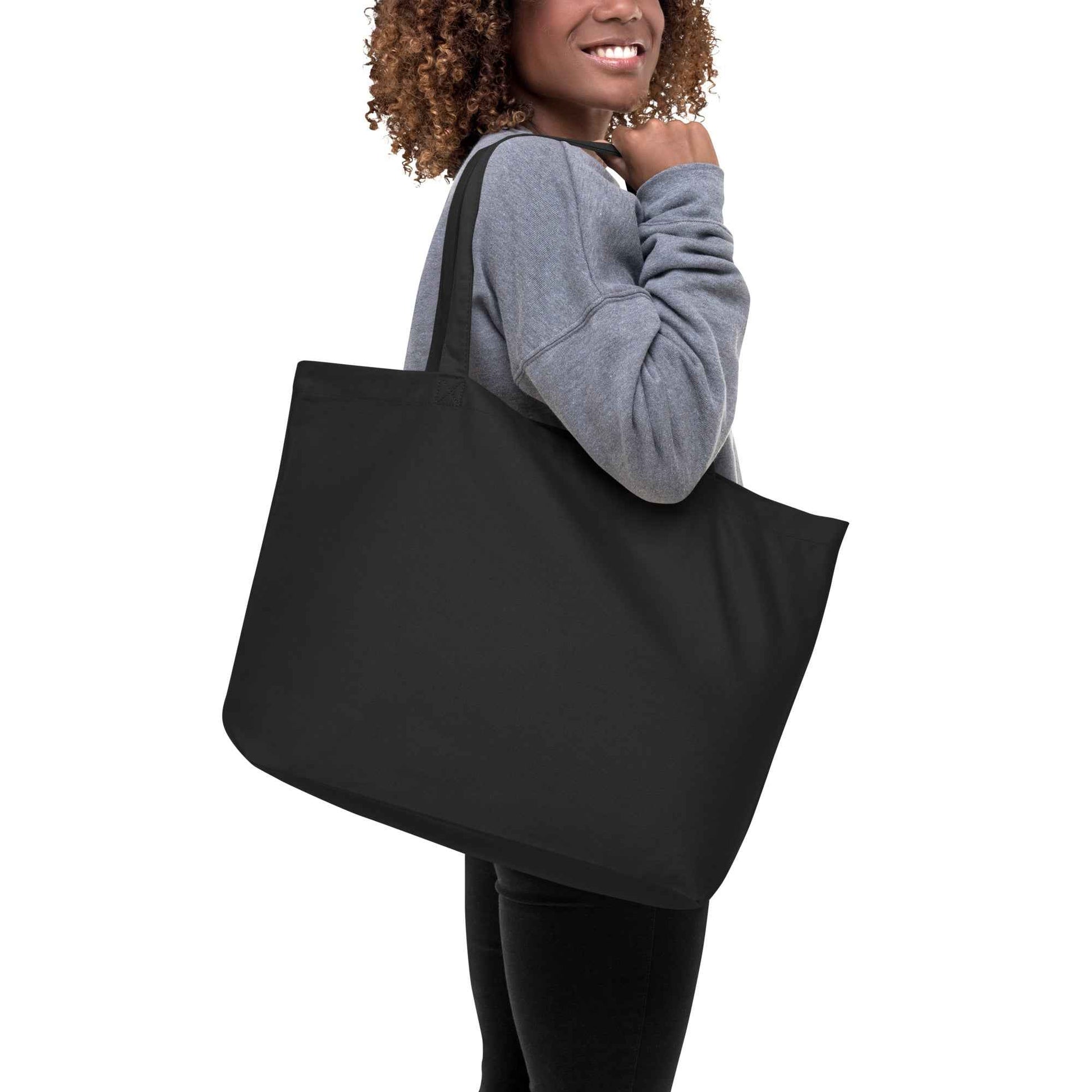 Owl Large Organic Tote Bags - Sustainable, Spacious, Stylish Eco-Friendly Tote Dudeily