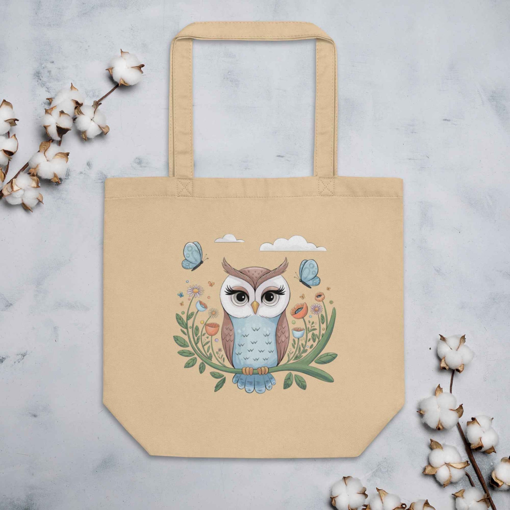 Owl Eco Tote Bags: Sustainable Everyday Companion for Eco-Friendly Living Dudeily