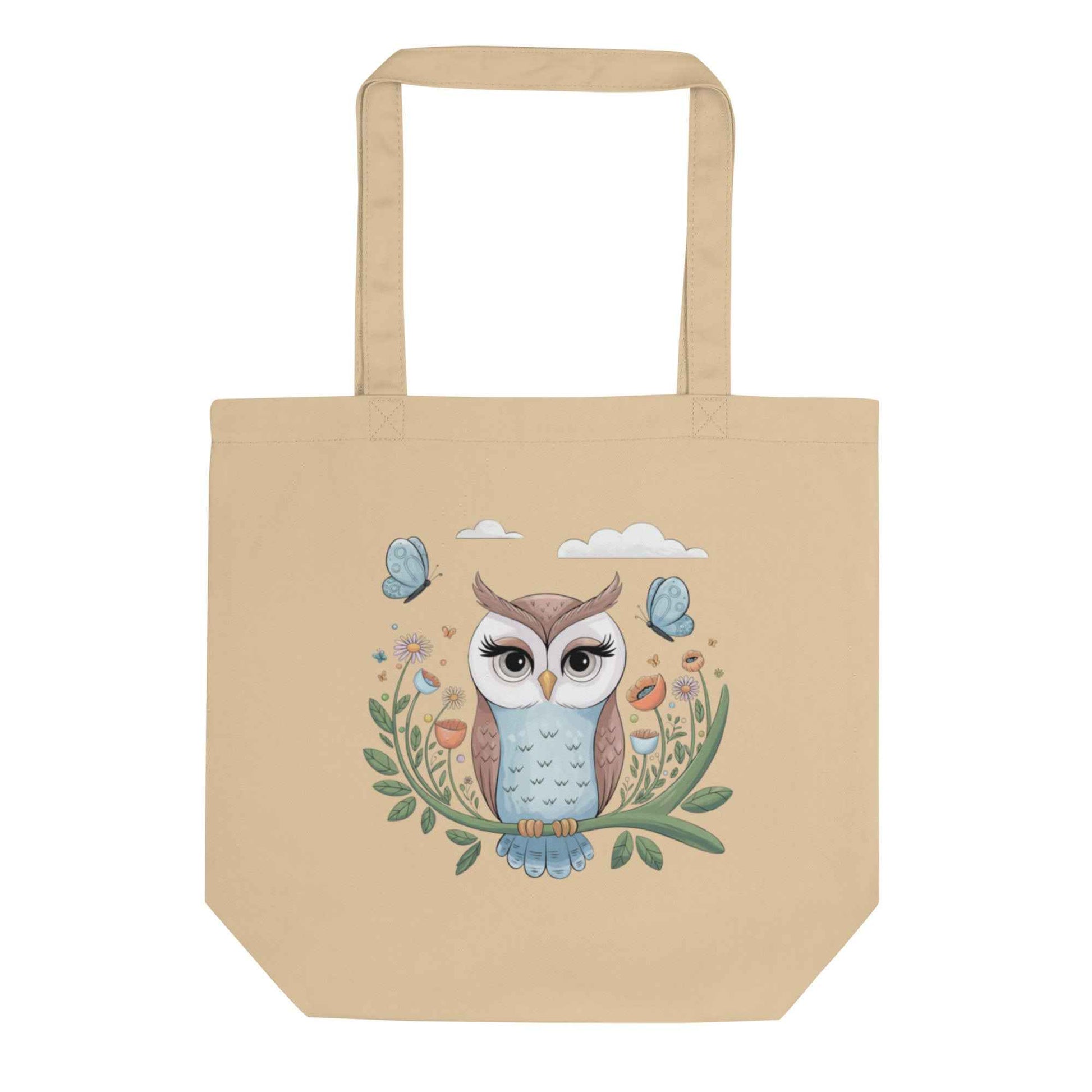 Owl Eco Tote Bags: Sustainable Everyday Companion for Eco-Friendly Living Dudeily