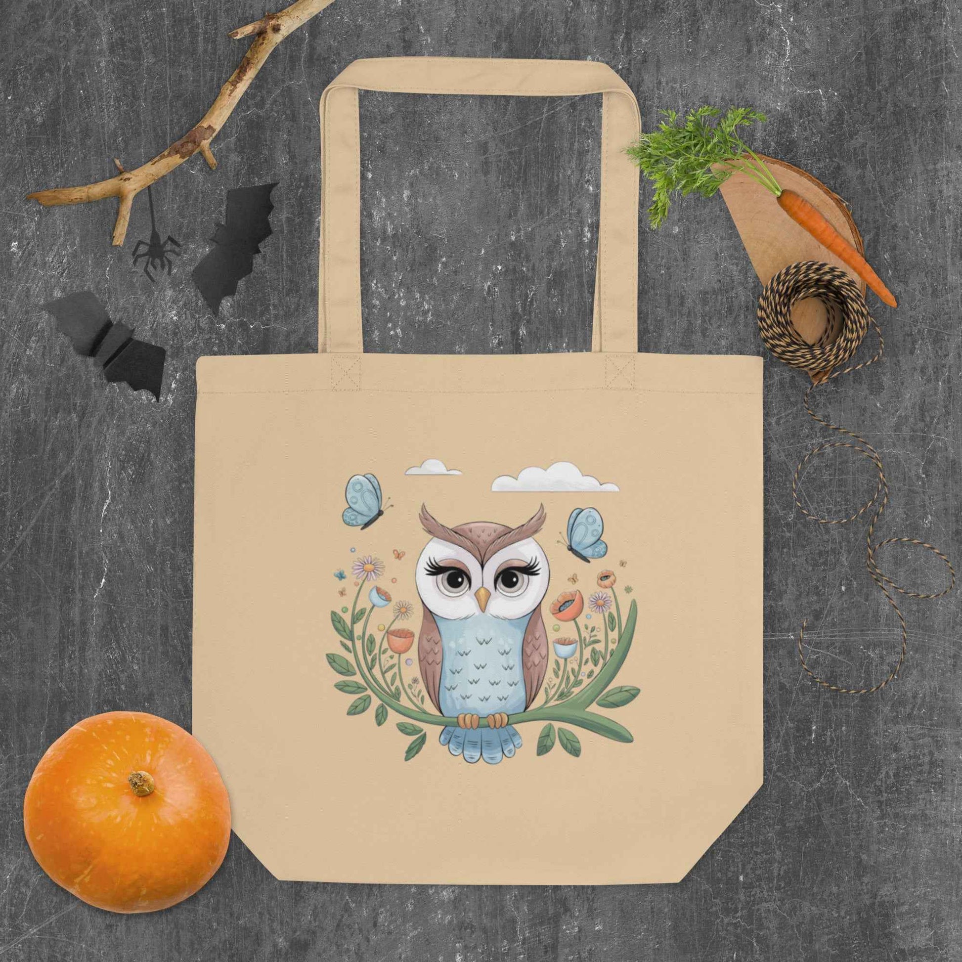 Owl Eco Tote Bags: Sustainable Everyday Companion for Eco-Friendly Living Dudeily