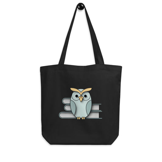 Owl-Themed Eco Tote Bag – Eco-Friendly, Stylish, and Perfect for Everyday Use