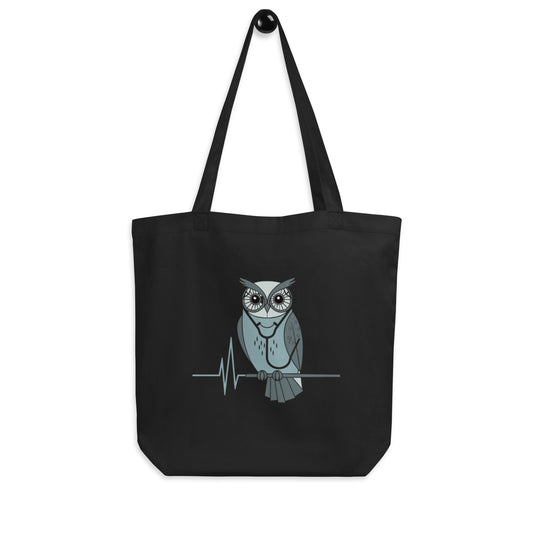 Owl-Themed Eco Tote Bag – Eco-Friendly, Stylish, and Perfect for Everyday Use