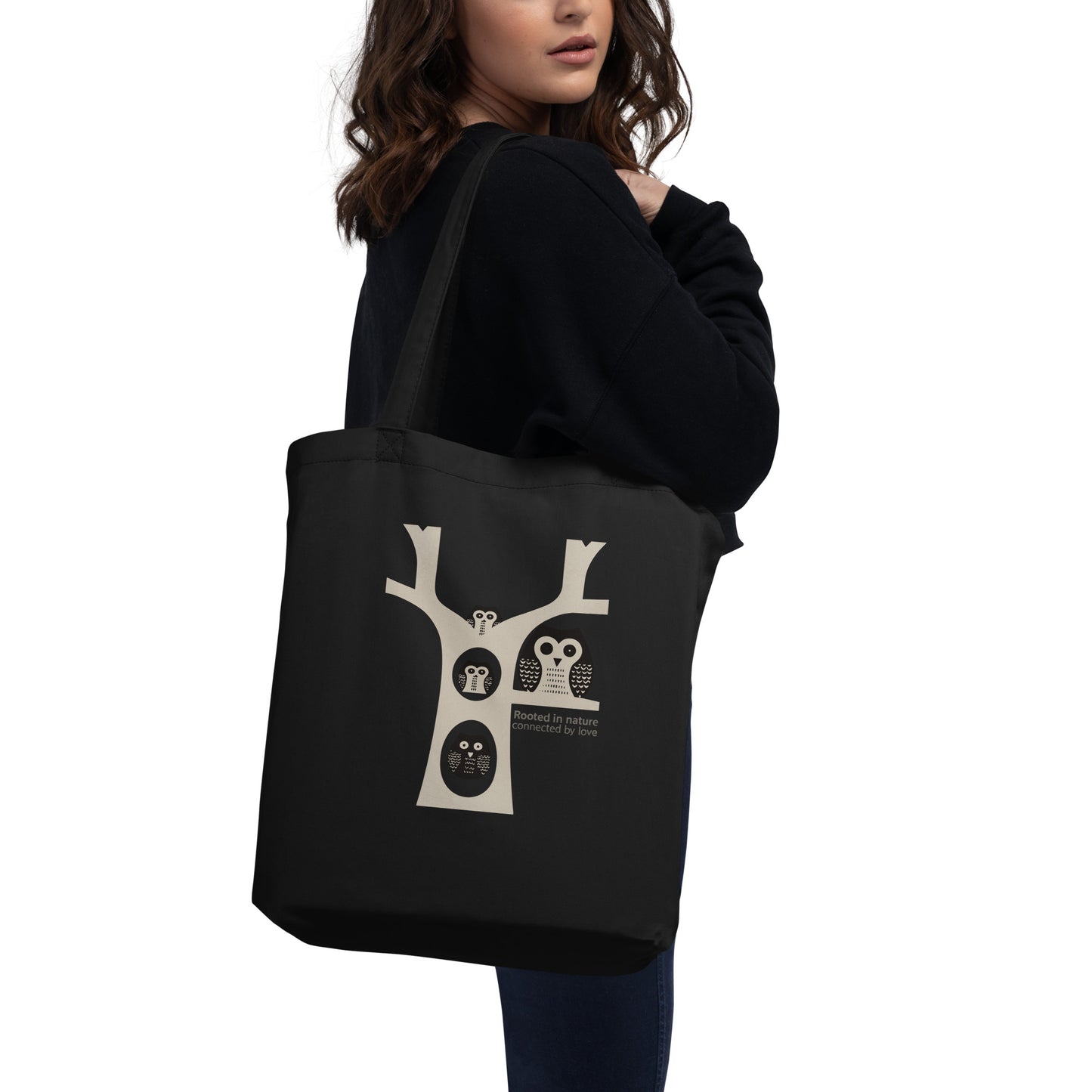 Eco Tote Bag – OwlTote Sustainable Fashion for Everyday & Family Day Use Dudeily