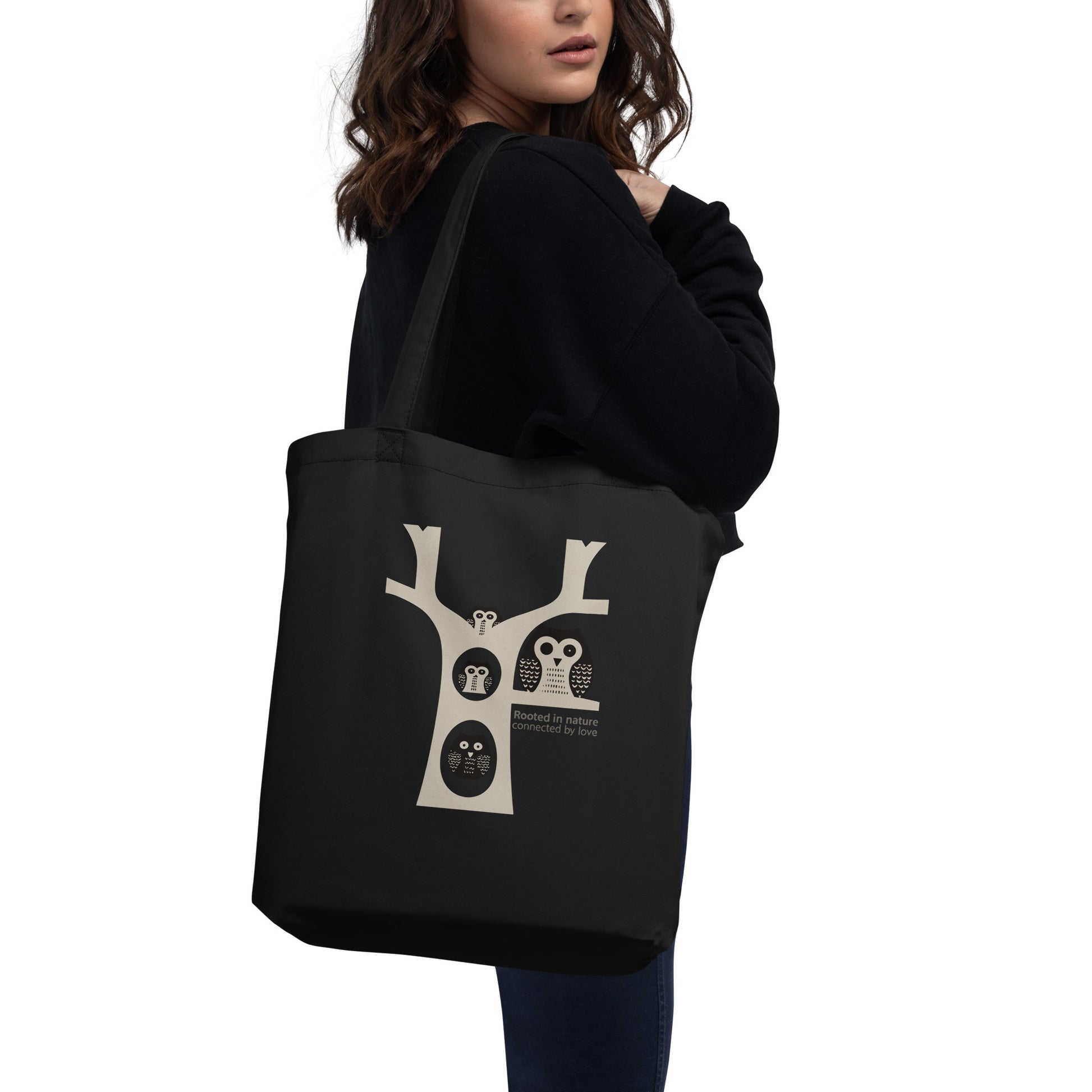 Eco Tote Bag – OwlTote Sustainable Fashion for Everyday & Family Day Use Dudeily