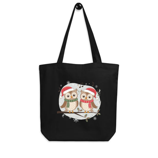 Owl-Themed Eco Tote Bag – Eco-Friendly, Stylish, and Perfect for Everyday Use