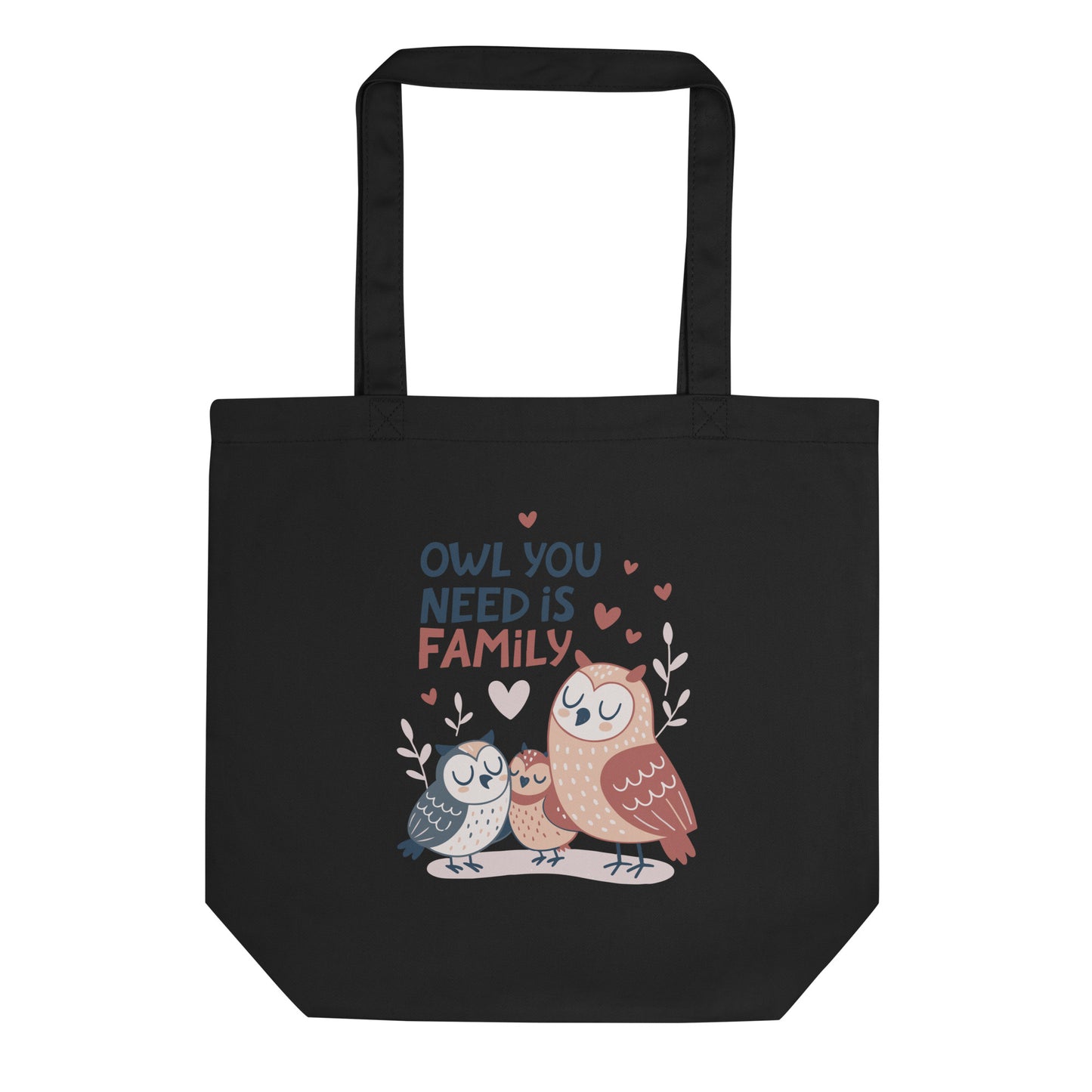Eco Tote Bag – OwlTote Sustainable Fashion Companion for Family Day Outings Dudeily