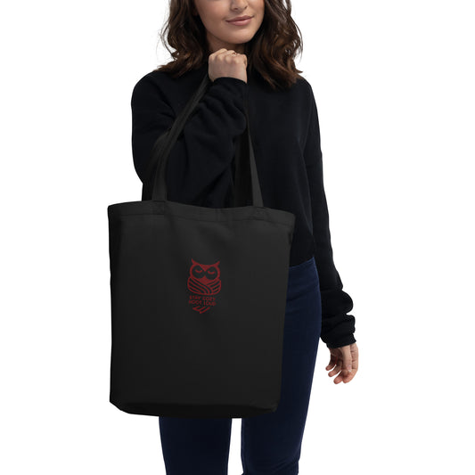 Owl Eco Tote Bag: 'Stay Cozy Hoot Loud' in Fall | Sustainable Fashion USA Dudeily
