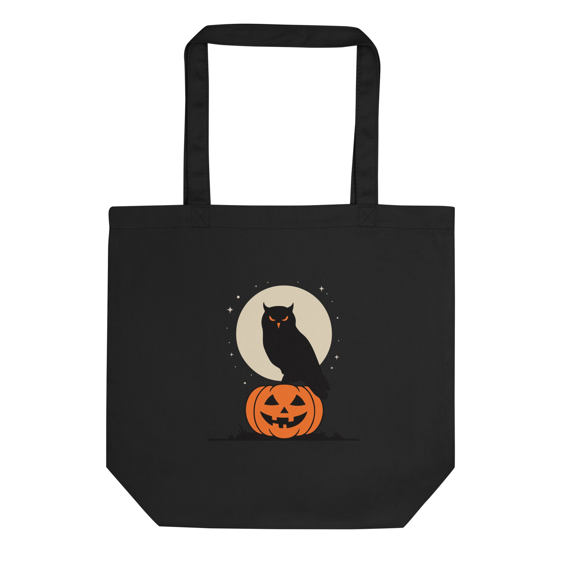 Eco Tote Bag: Halloween Owl Sustainable & Eco-Friendly Style USA Dudeily