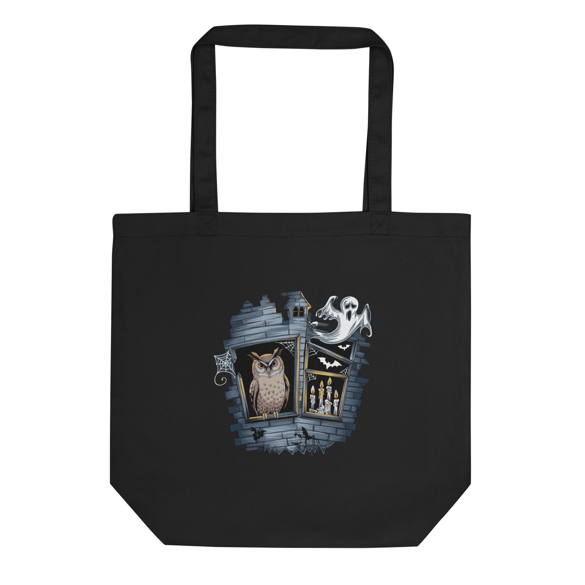 Eco Tote Bag: Halloween Owl Sustainable & Eco-Friendly Style USA Dudeily
