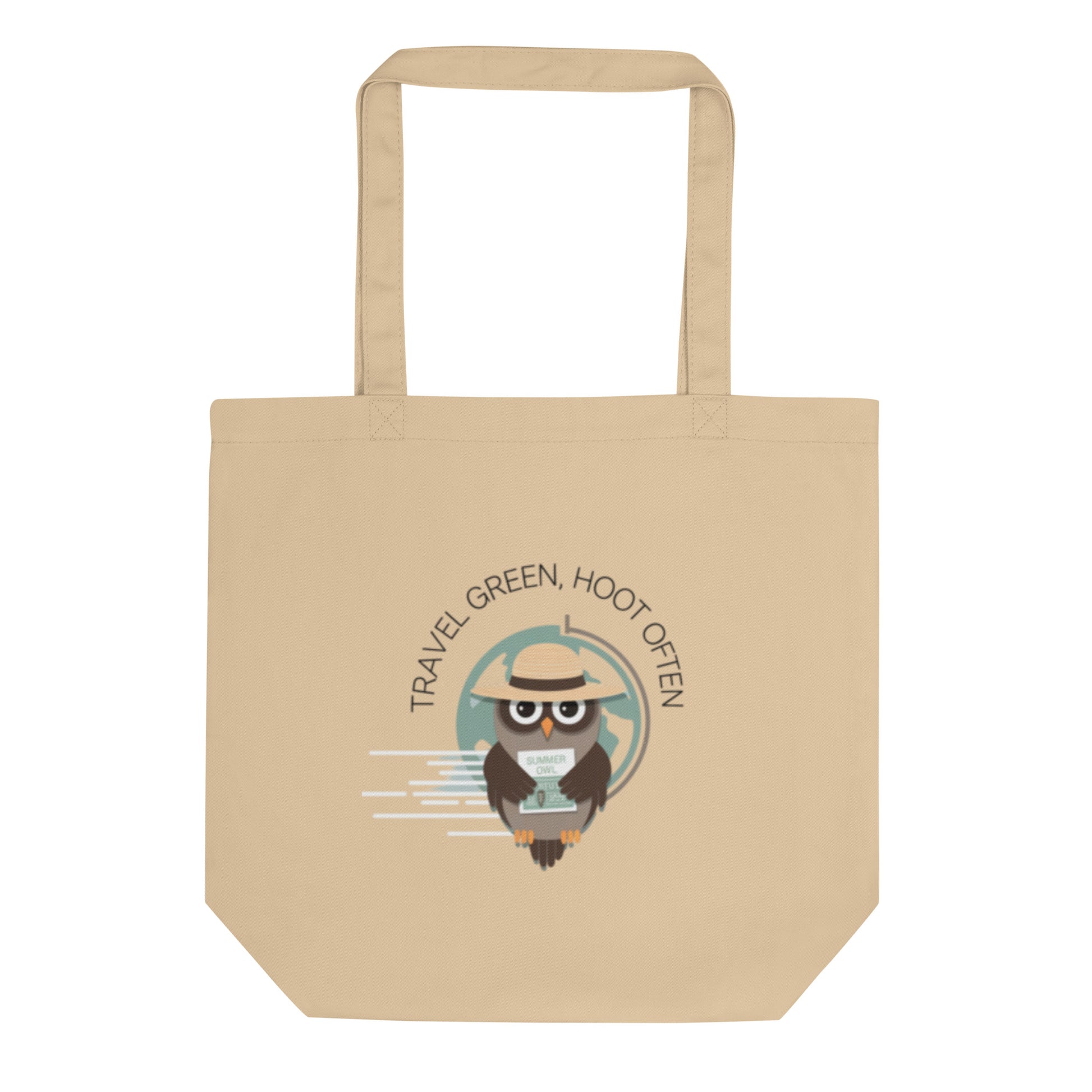 Eco Tote Bag | Owl Themed Sustainable & Reusable for Everyday Use Dudeily