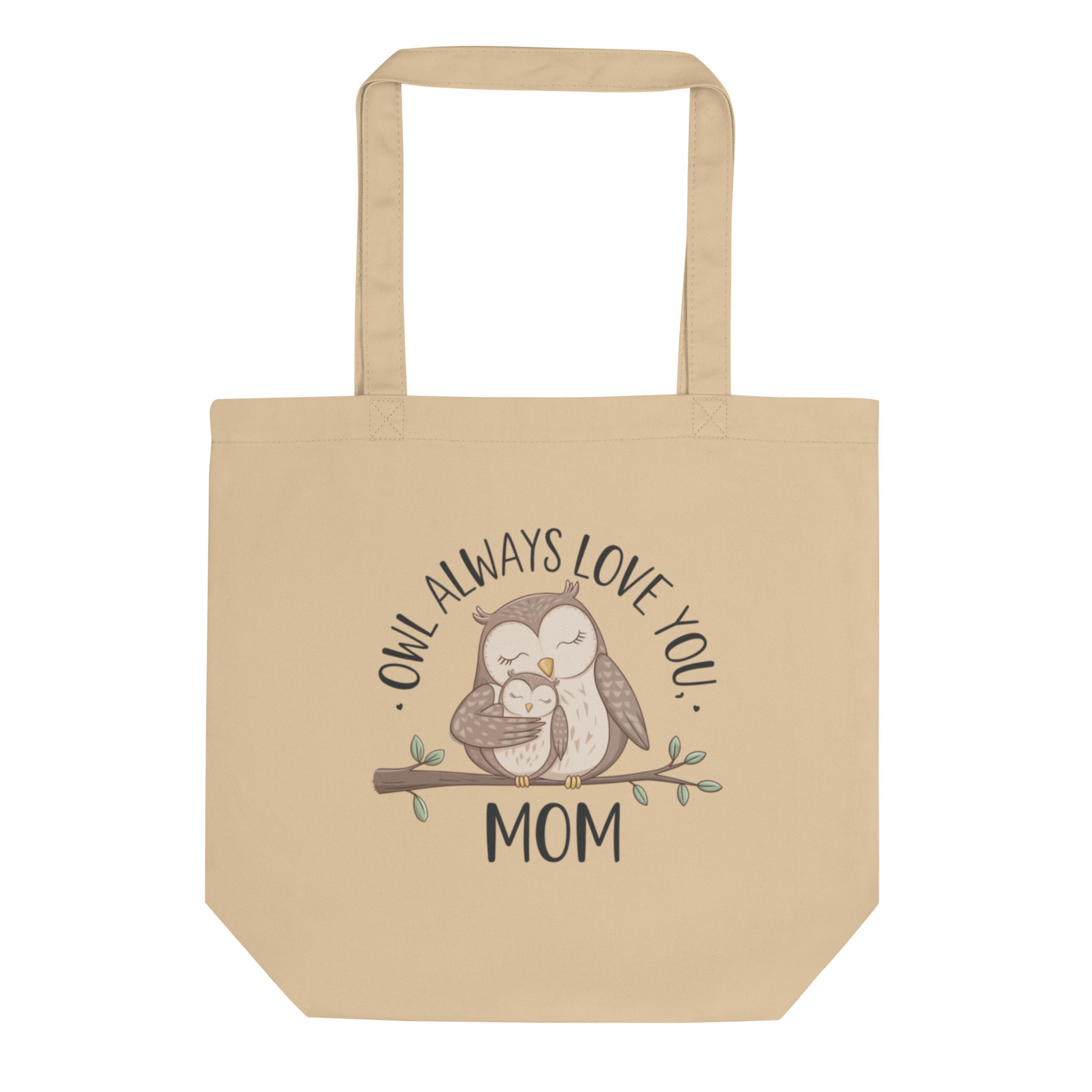 Eco Tote Bag – Owl-Themed Organic Cotton Reusable Bag for Sustainable Living Dudeily