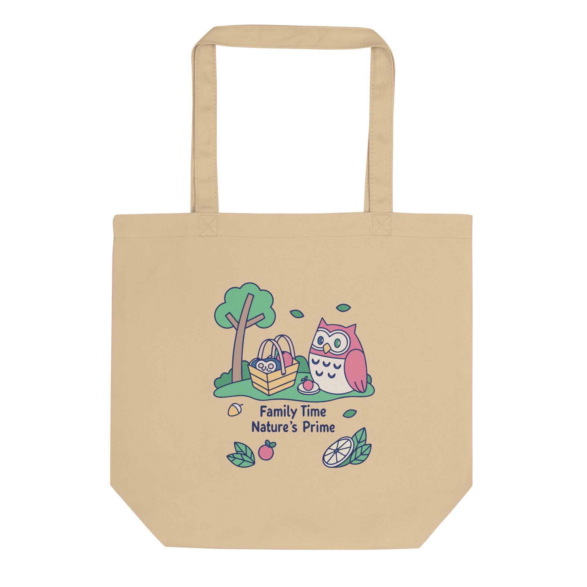 Eco Tote Bag – OwlTote Sustainable Fashion Carryall for Family Day Adventures Dudeily