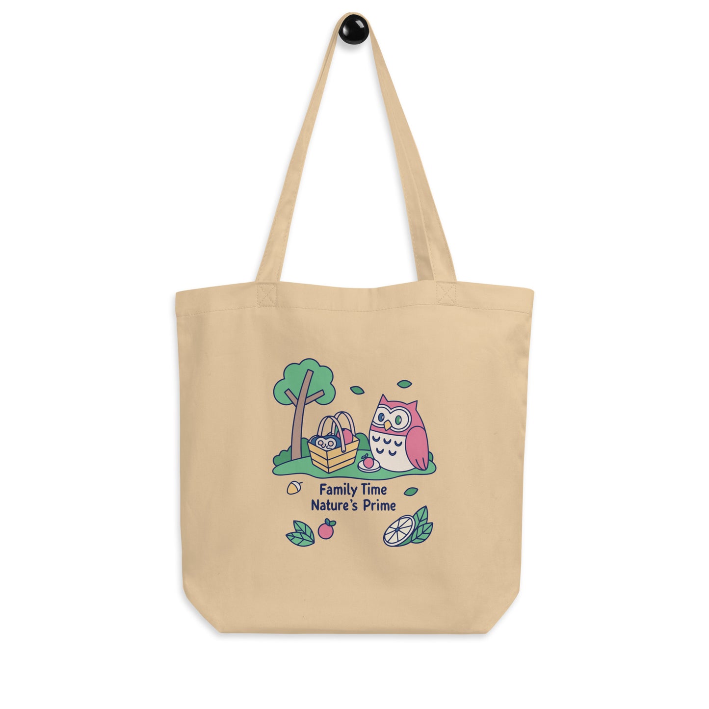 Eco Tote Bag – OwlTote Sustainable Fashion Carryall for Family Day Adventures Dudeily