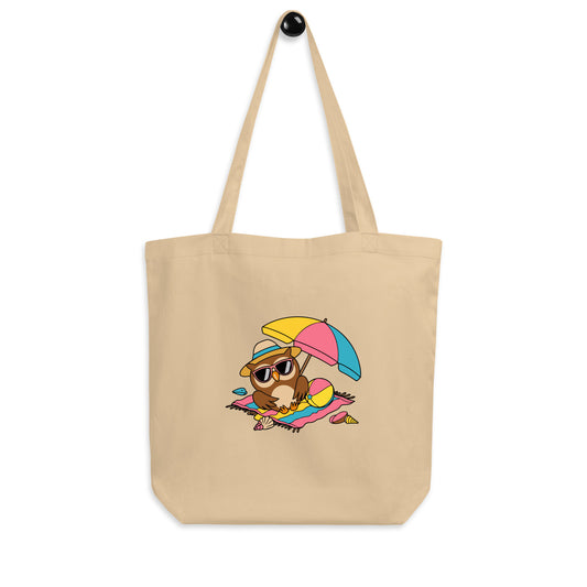 Owl-Themed Eco Tote Bag – Eco-Friendly, Stylish, and Perfect for Everyday Use