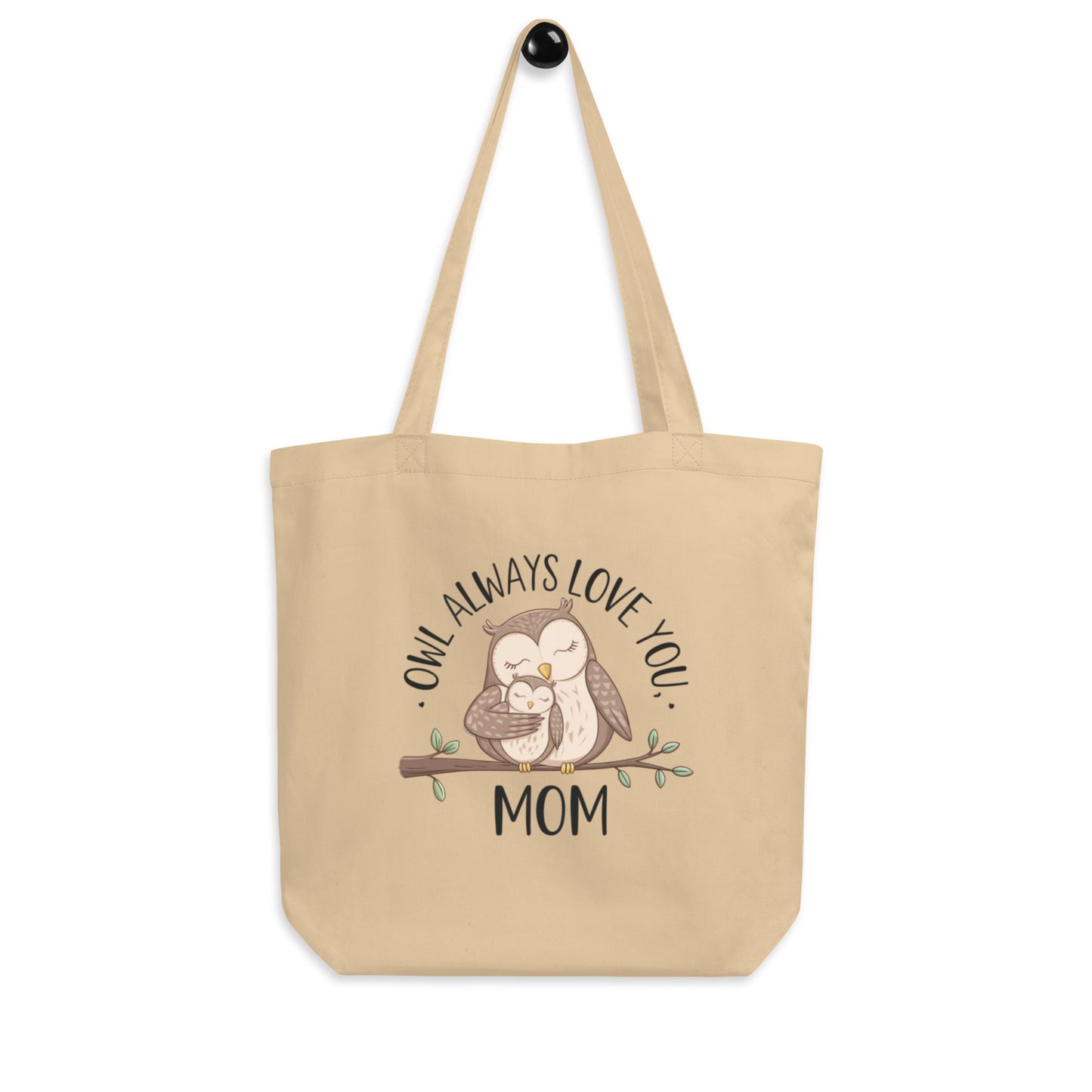 Eco Tote Bag – Owl-Themed Organic Cotton Reusable Bag for Sustainable Living Default Title Dudeily