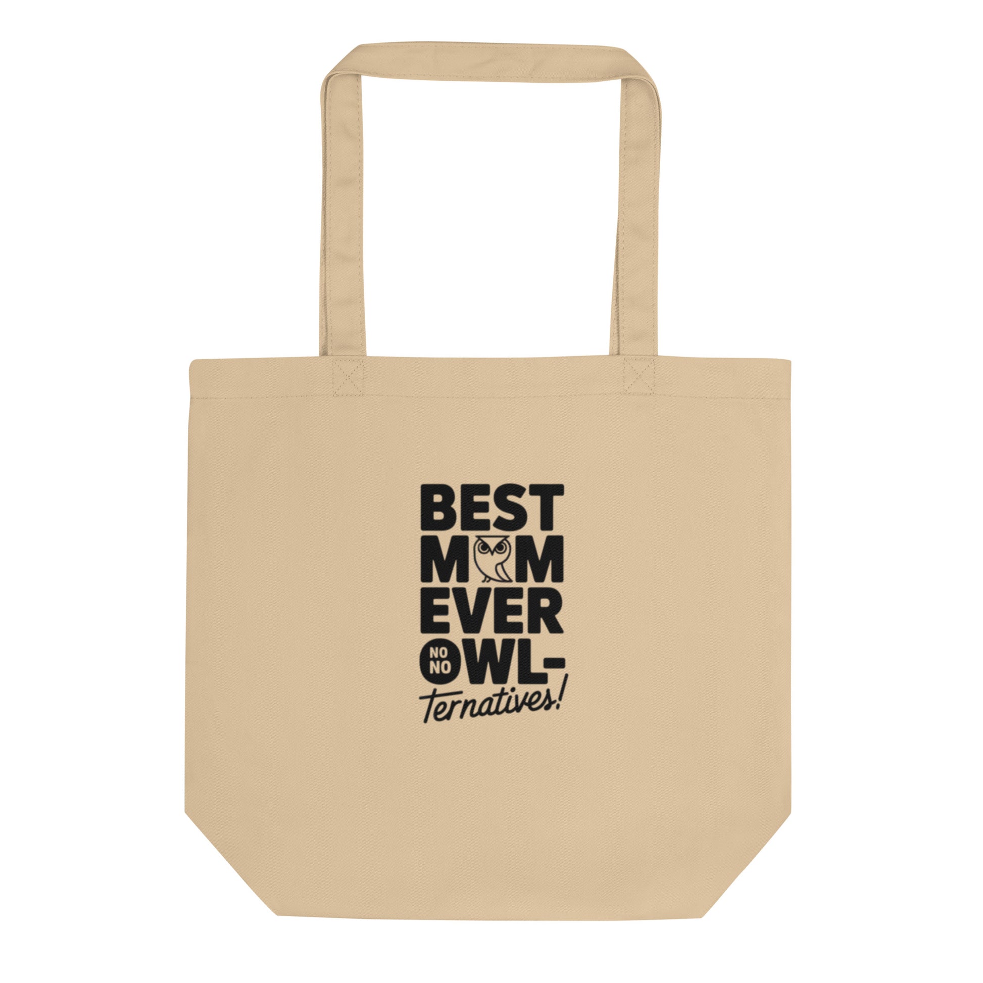 Eco Tote Bag – Owl-Themed Eco-friendly Reusable Organic Cotton Tote for Everyday Use Dudeily