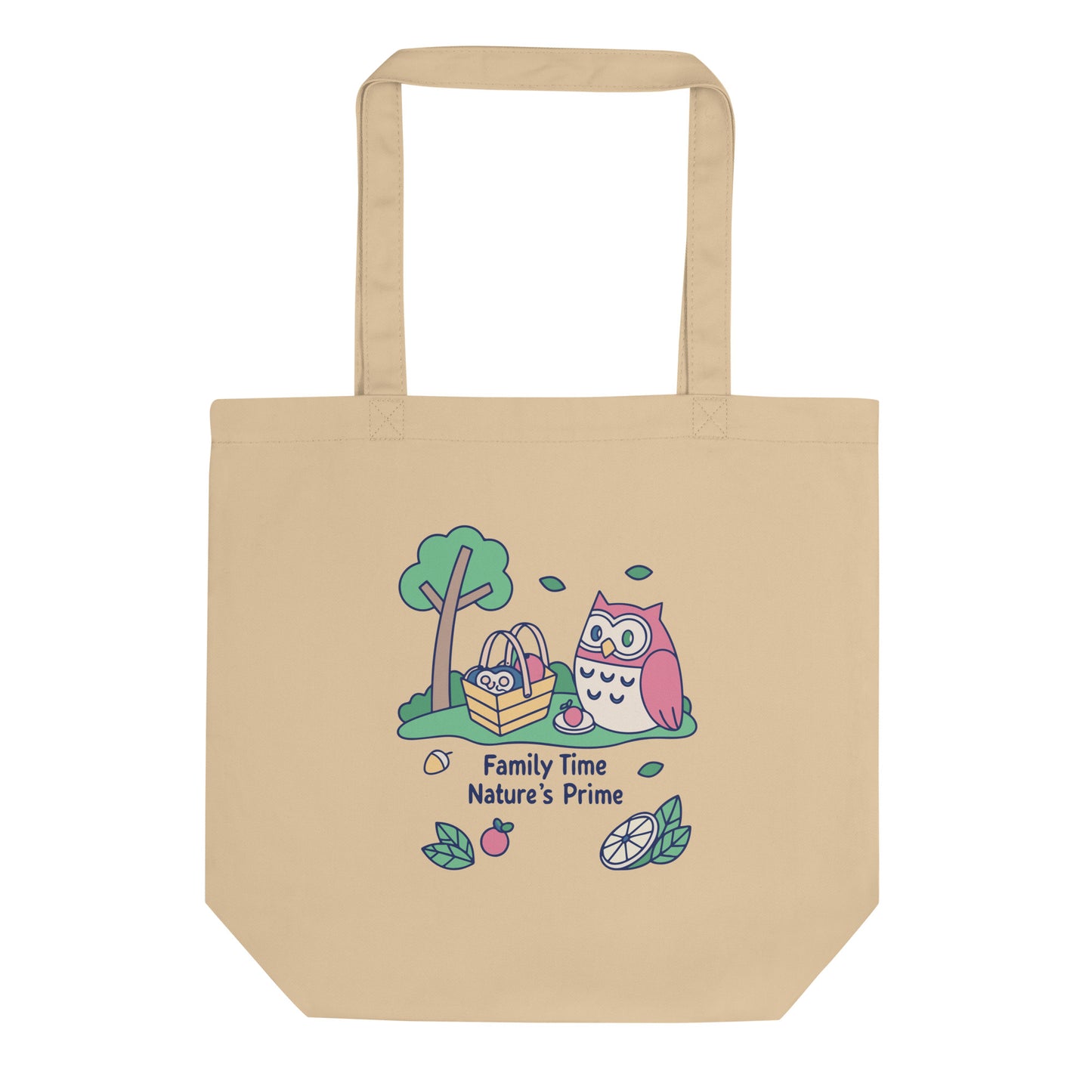 Eco Tote Bag – OwlTote Sustainable Fashion Carryall for Family Day Adventures Dudeily