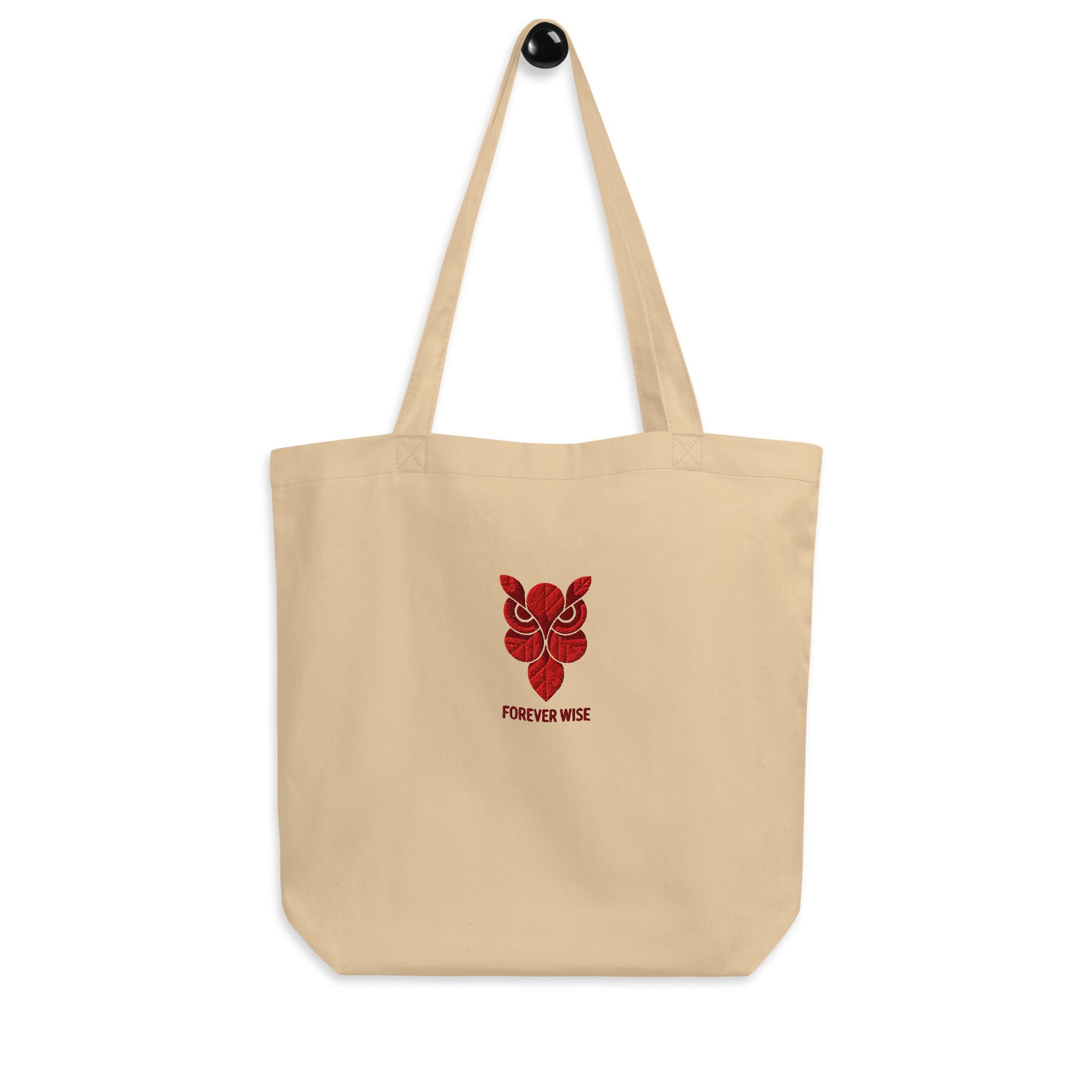Owl Eco Tote Bag: 'Forever Wise' in Fall | Sustainable Fashion USA Oyster Dudeily
