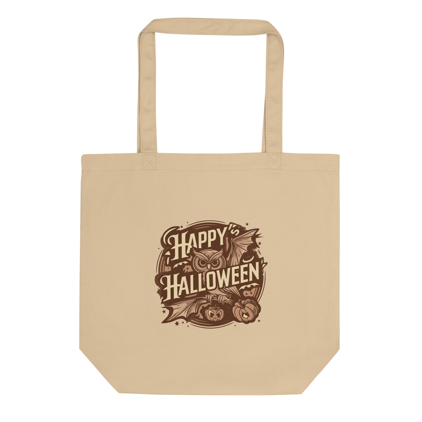 Eco Tote Bag: Halloween Owl Sustainable & Eco-Friendly Style USA Dudeily
