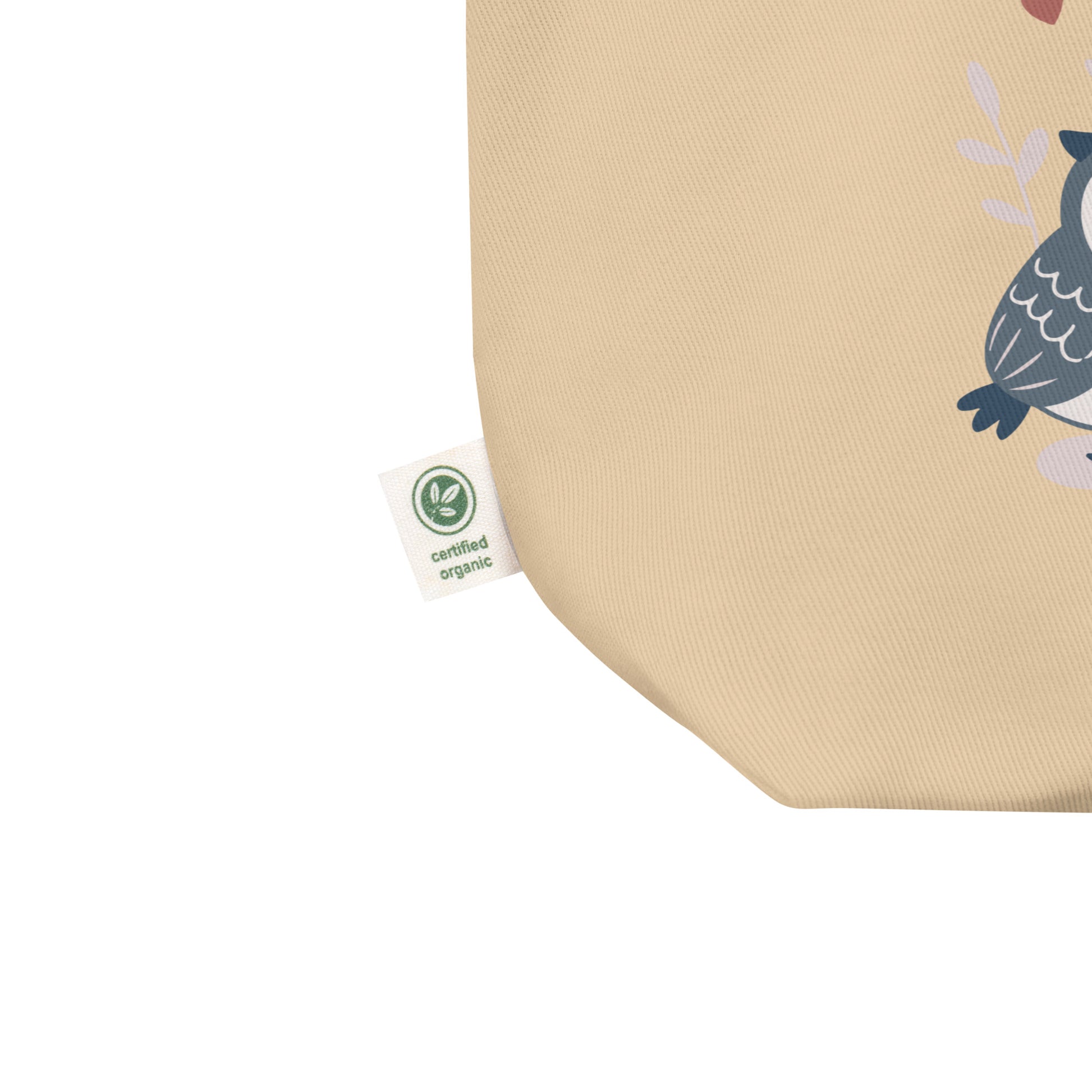 Eco Tote Bag – OwlTote Sustainable Fashion Companion for Family Day Outings Dudeily