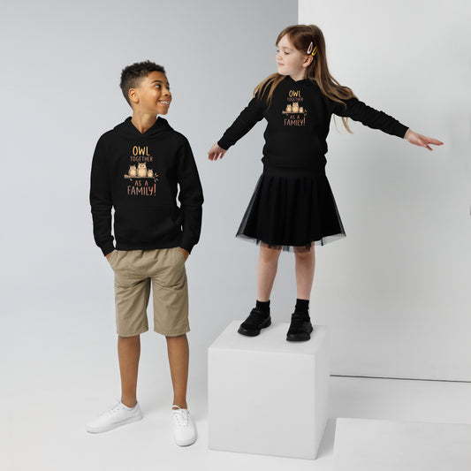 OwlNest Kids Eco Hoodie – Cozy & Conscious Comfort for Little Hoots Dudeily