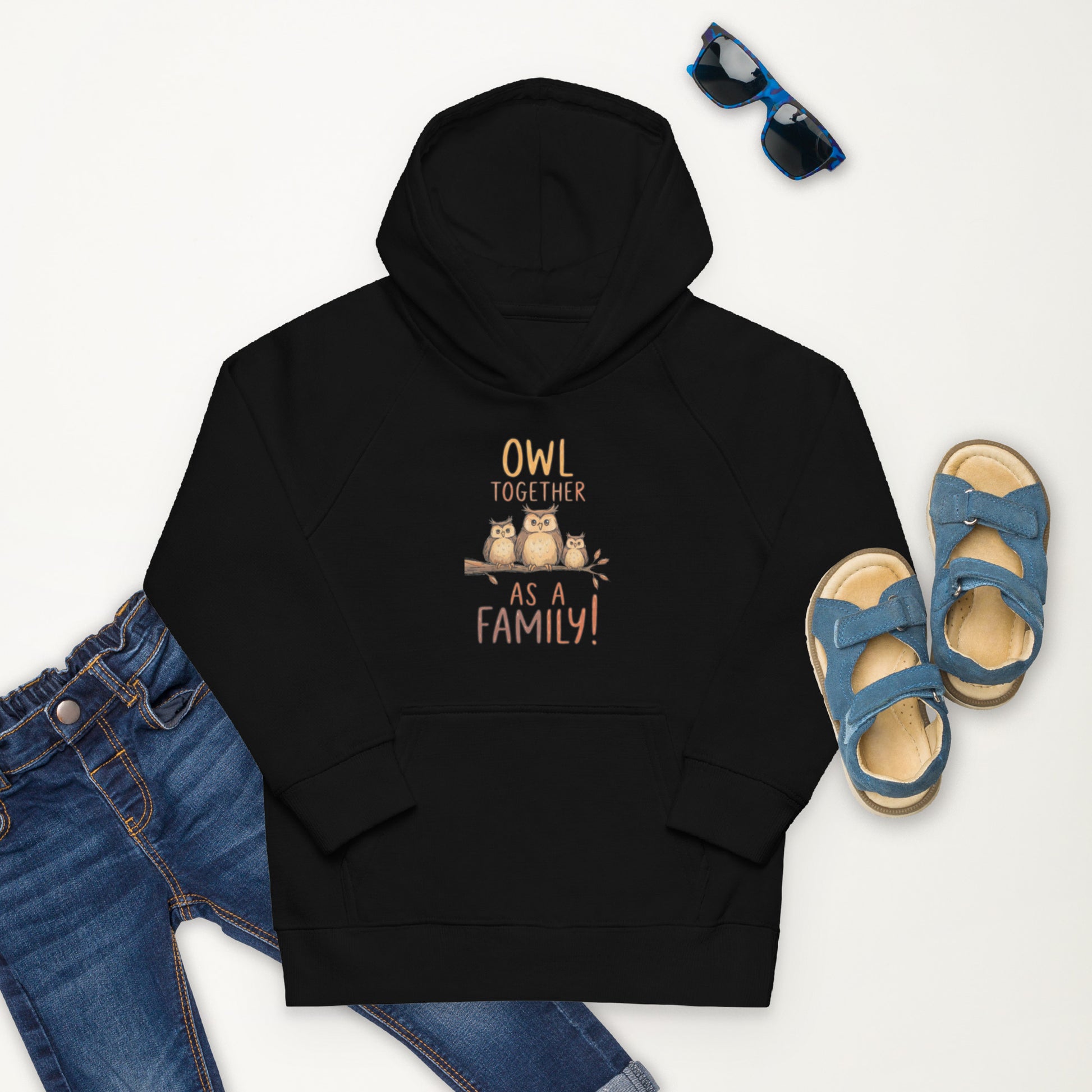 OwlNest Kids Eco Hoodie – Cozy & Conscious Comfort for Little Hoots Dudeily