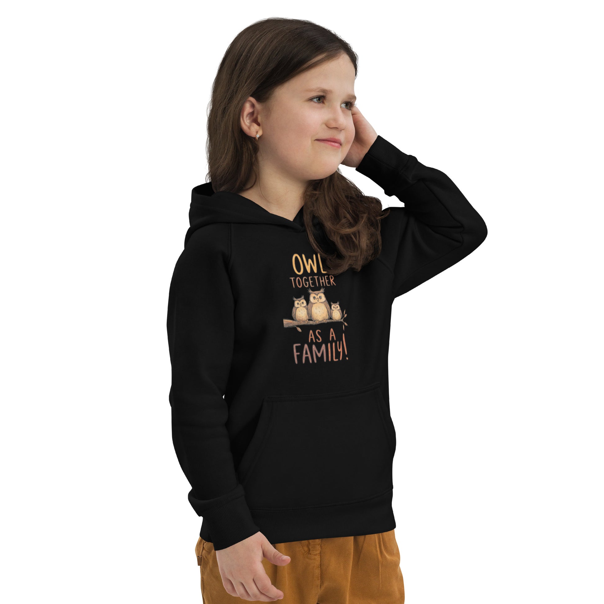OwlNest Kids Eco Hoodie – Cozy & Conscious Comfort for Little Hoots Dudeily