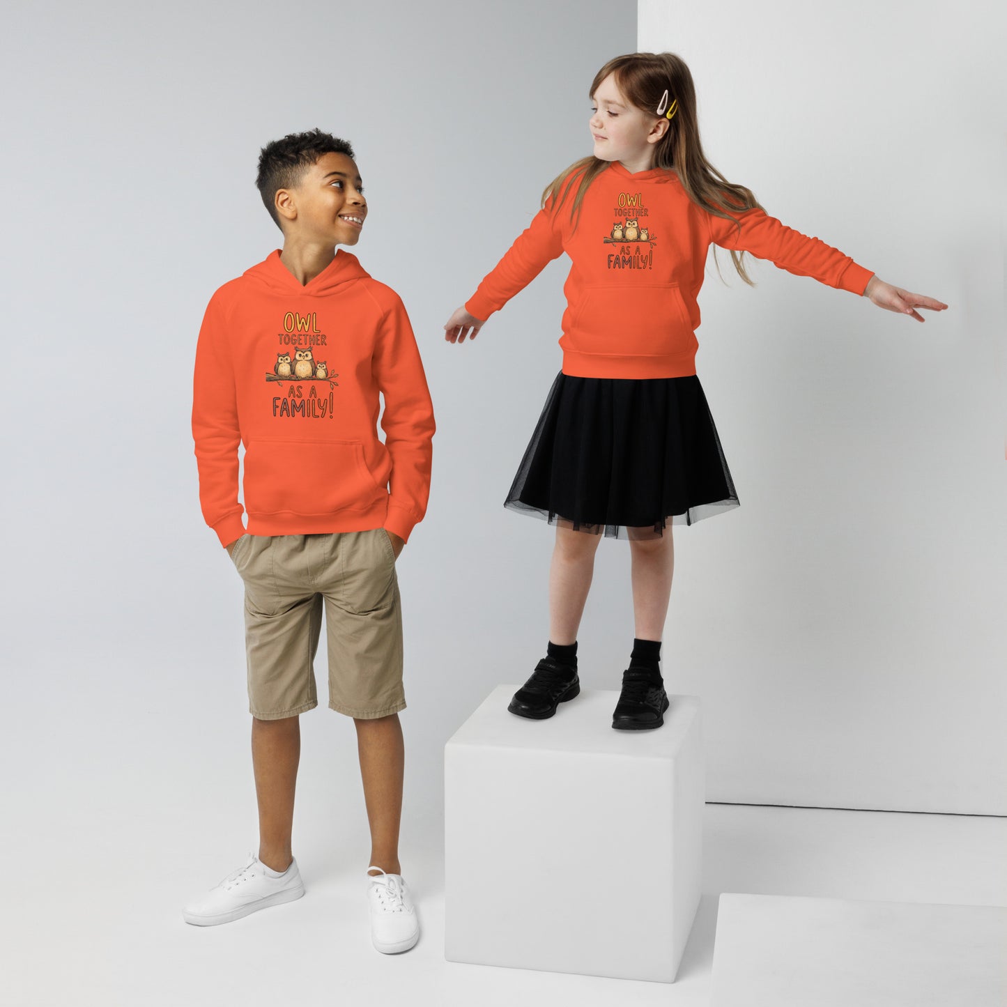 OwlNest Kids Eco Hoodie – Cozy & Conscious Comfort for Little Hoots Dudeily