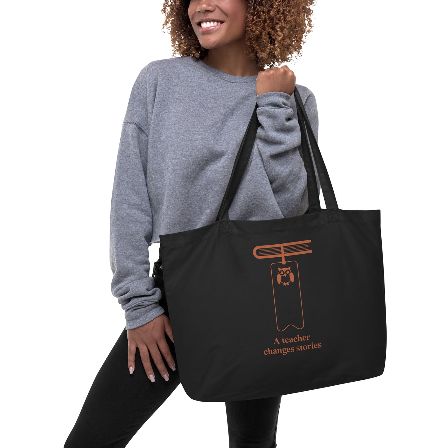 Large organic tote bag Dudeily