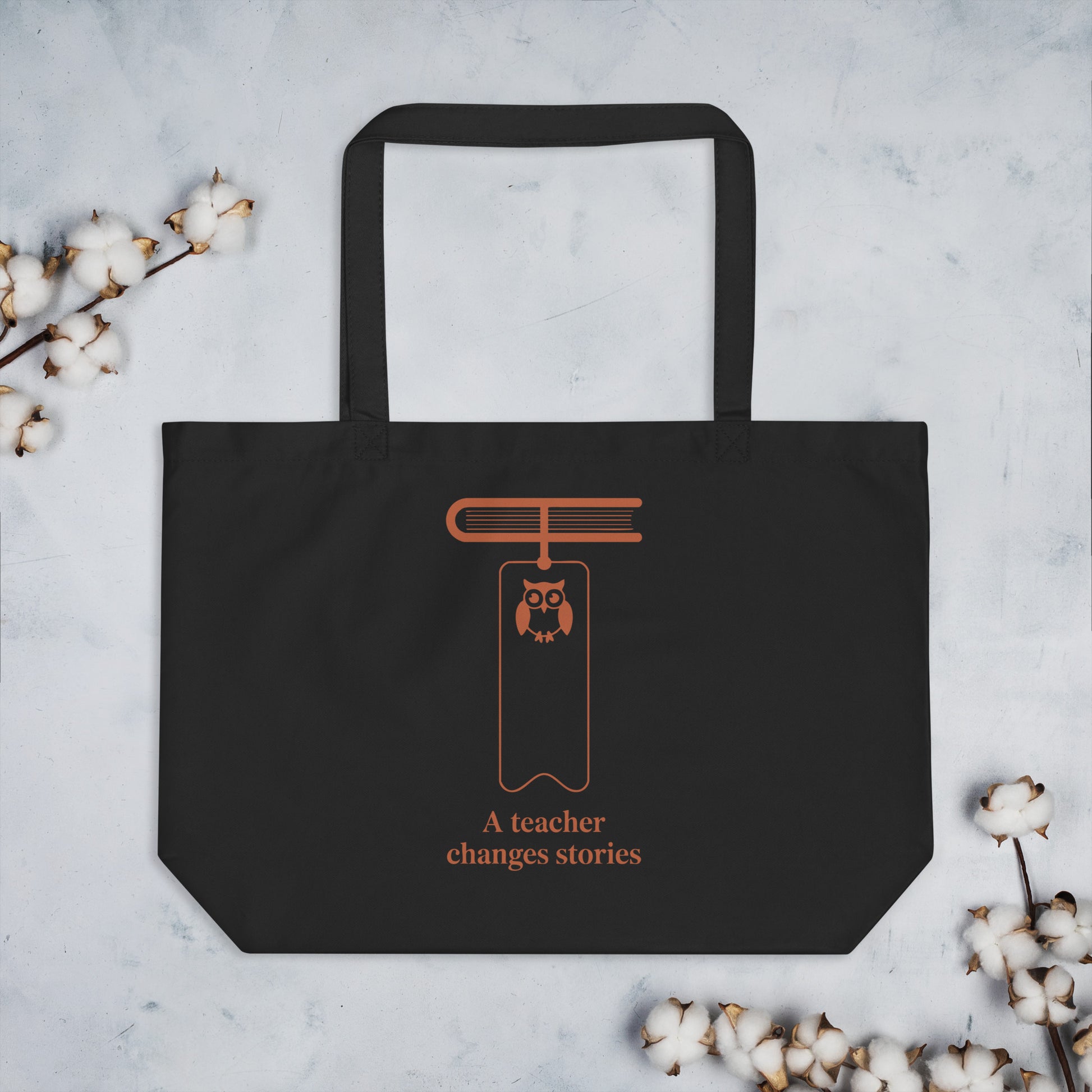 Large organic tote bag Dudeily
