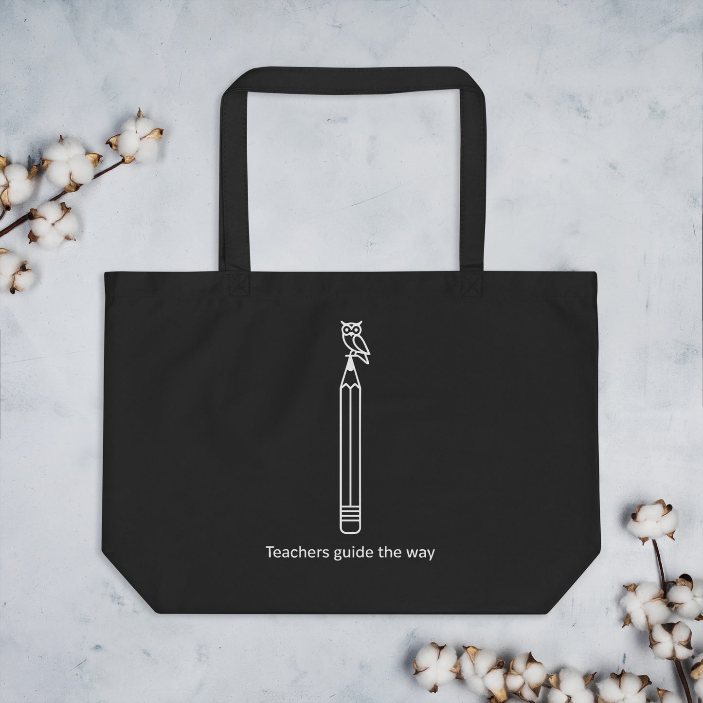 Large organic tote bag Dudeily