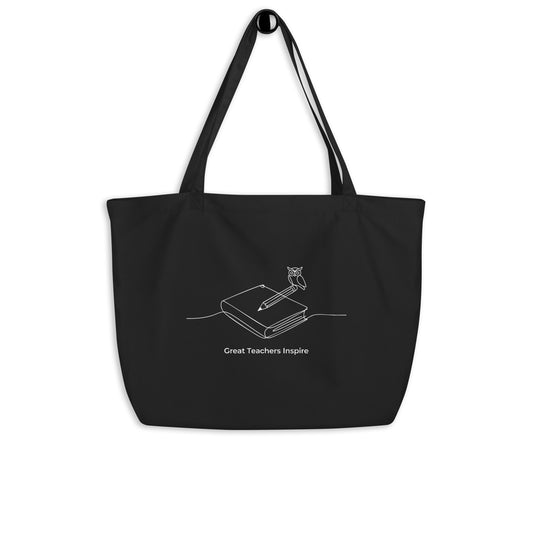 Large organic tote bag Default Title Dudeily