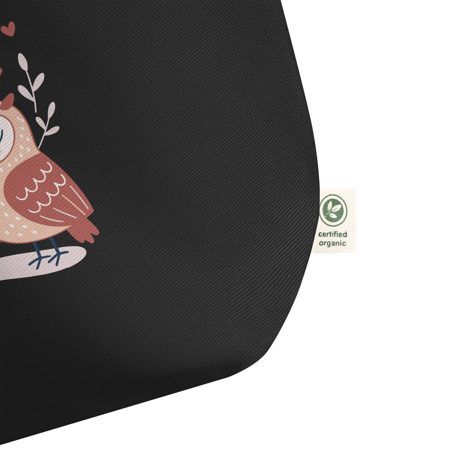 Large Organic Tote Bag – OwlCarry Sustainable Fashion Tote for Family Day Adventures Dudeily