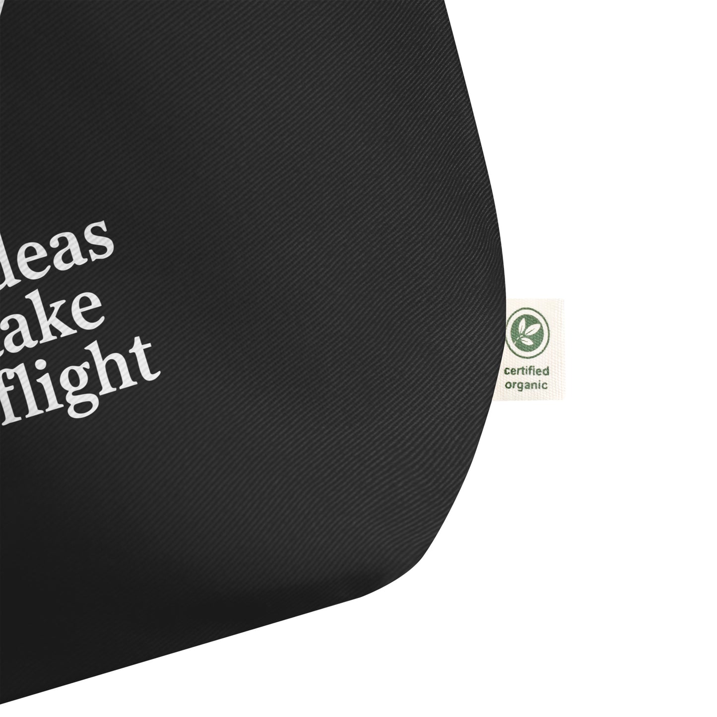 Large organic tote bag Dudeily