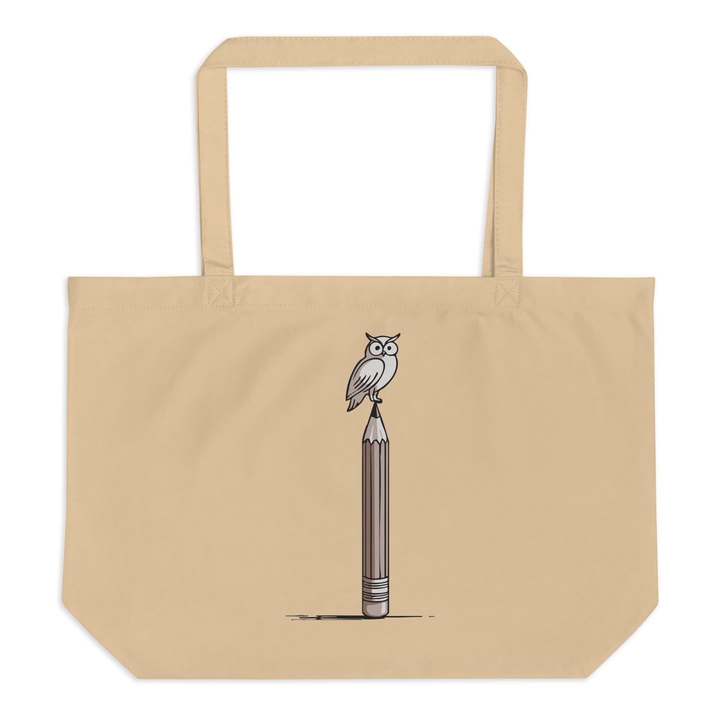 Large organic tote bag Dudeily