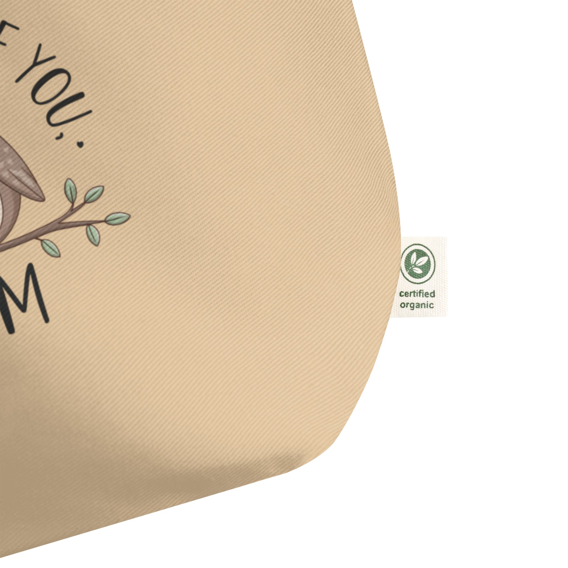 Large Organic Tote Bag – OwlCarry Sustainable Fashion for Family Day Dudeily