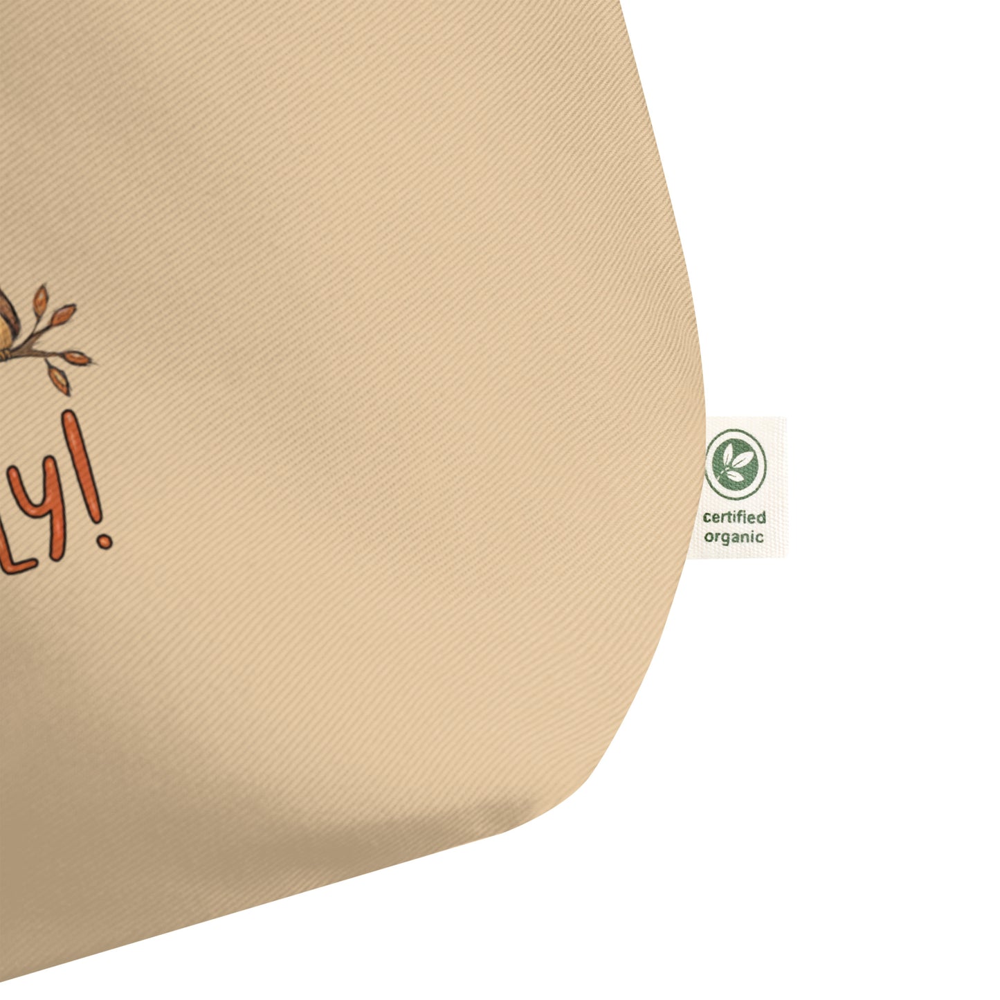 OwlSpirit Organic Large Tote – Sustainable Utility Meets Wise Design Dudeily