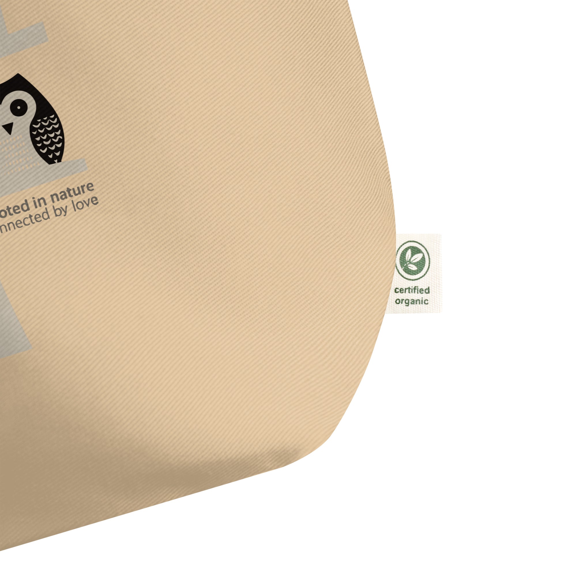 Large Organic Tote Bag – OwlCarry Sustainable Fashion Essential for Family Day Dudeily
